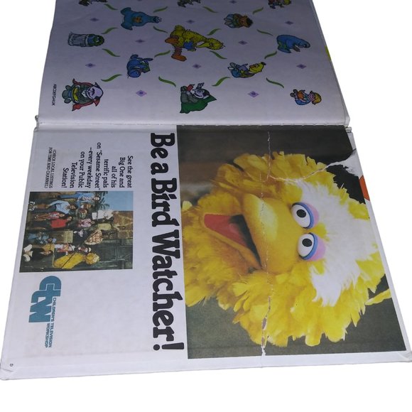 VTG Sesame Street The Count Counts A Party Hardcover Book Golden Press 1980 - Picture 7 of 10